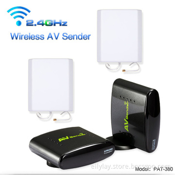 PAKITE Long Distance Audio Video Signal Transmitter and Receiver for Security Camera